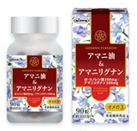 日本製粉 アマニ油&アマニリグナン 90粒
