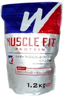ウイダー マッスルフィットプロテイン バニラ味 1.2kg