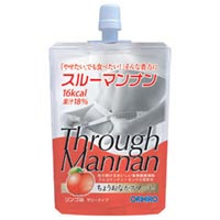 オリヒロ スルーマンナンゼリー リンゴ味 130g×8個
