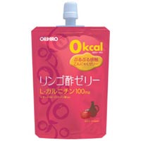オリヒロ カロリーゼロ リンゴ酢ゼリー 130g×8個