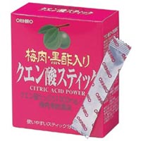 梅肉･黒酢入り クエン酸スティック