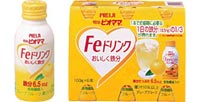 ビオママ Feドリンク おいしく鉄分 グレープフルーツ 6本パック