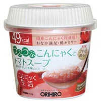 こんにゃく生活 つぶつぶこんにゃくとトマトスープ×6個入