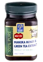 コサナ マヌカハニー MGO250+ 緑茶抽出成分配合 500g