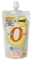モストゼリー ダイエットビタミン カロリーゼロ ゆず風味