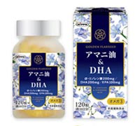 日本製粉 アマニ油&DHA 120粒
