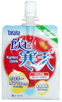 飲む寒天ゼリー 160g×5本 りんご味