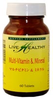 LIVE HEALTHY マルチビタミン&ミネラル