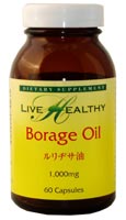 LIVE HEALTHY ルリジサ油(ボラージオイル)